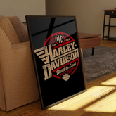 Harley-Davidson Built To Last Canvas Frames Wall Art